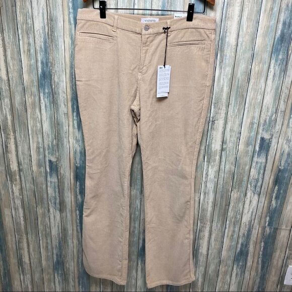 Violeta Women’s Corduroy Pants sz 16 NEW # Z799-A - Picture 3 of 9